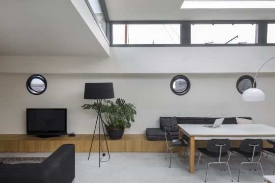 Woonschip VC Cas Oorthuyskade , Amsterdam, Netherland