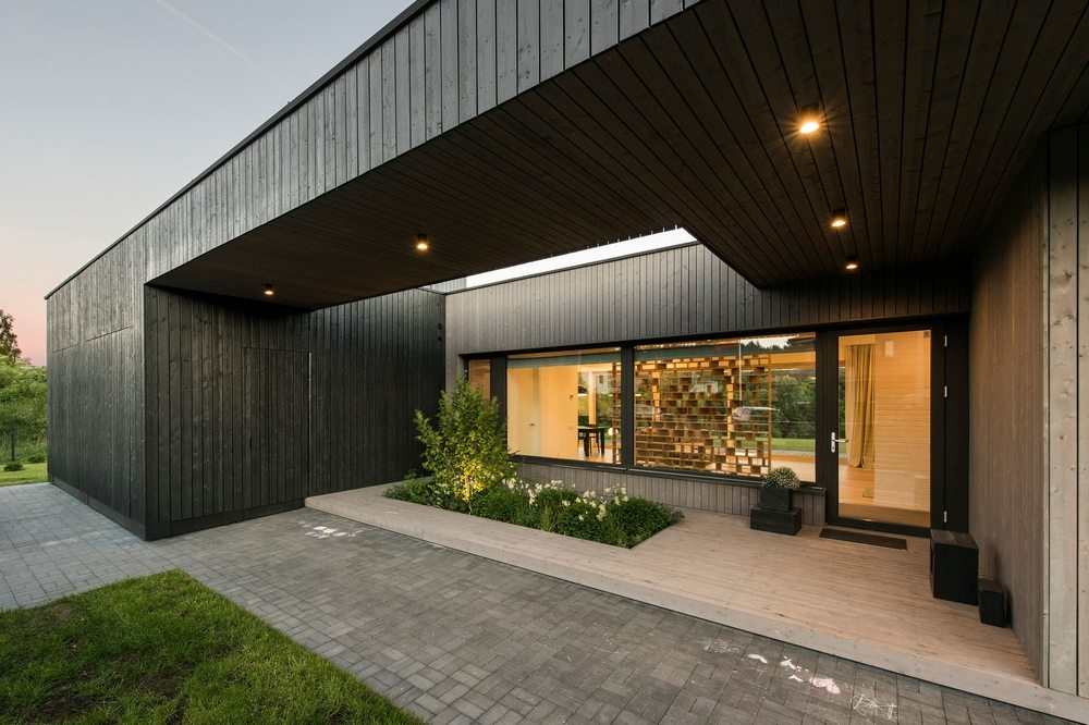 Black Box House in Vilnius, Lithuania