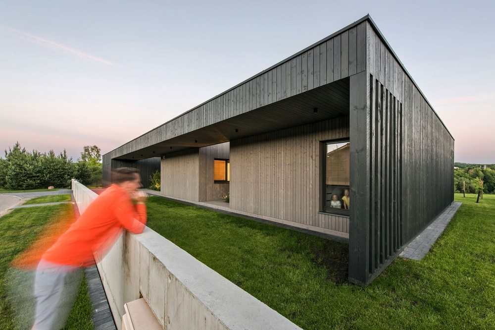Black Box House in Vilnius, Lithuania