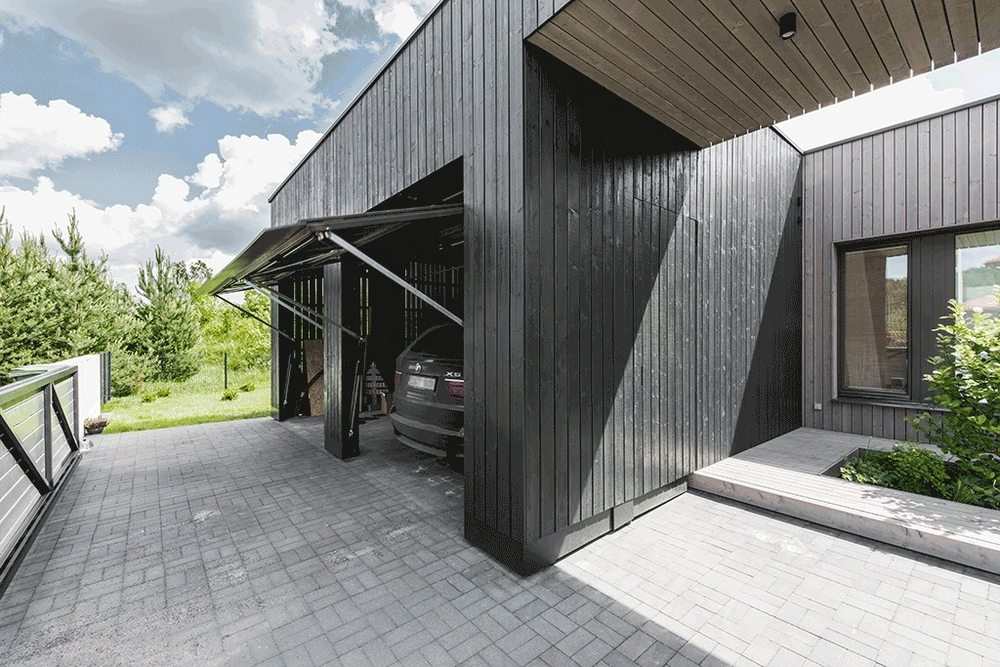 Black Box House in Vilnius, Lithuania