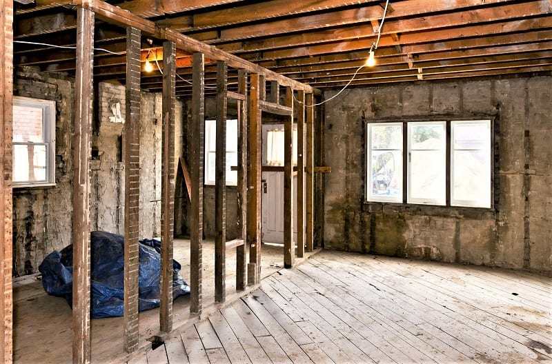 You need to resolve any structural concerns before doing anything cosmetic.