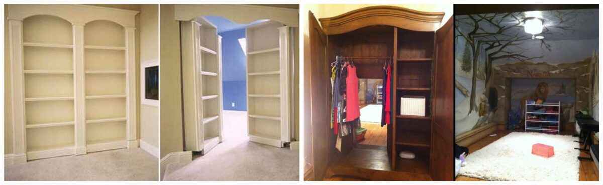 Secret Room Behind a Closet