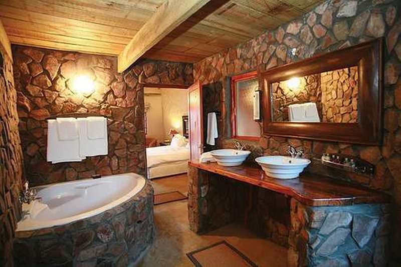 rustic bathroom design