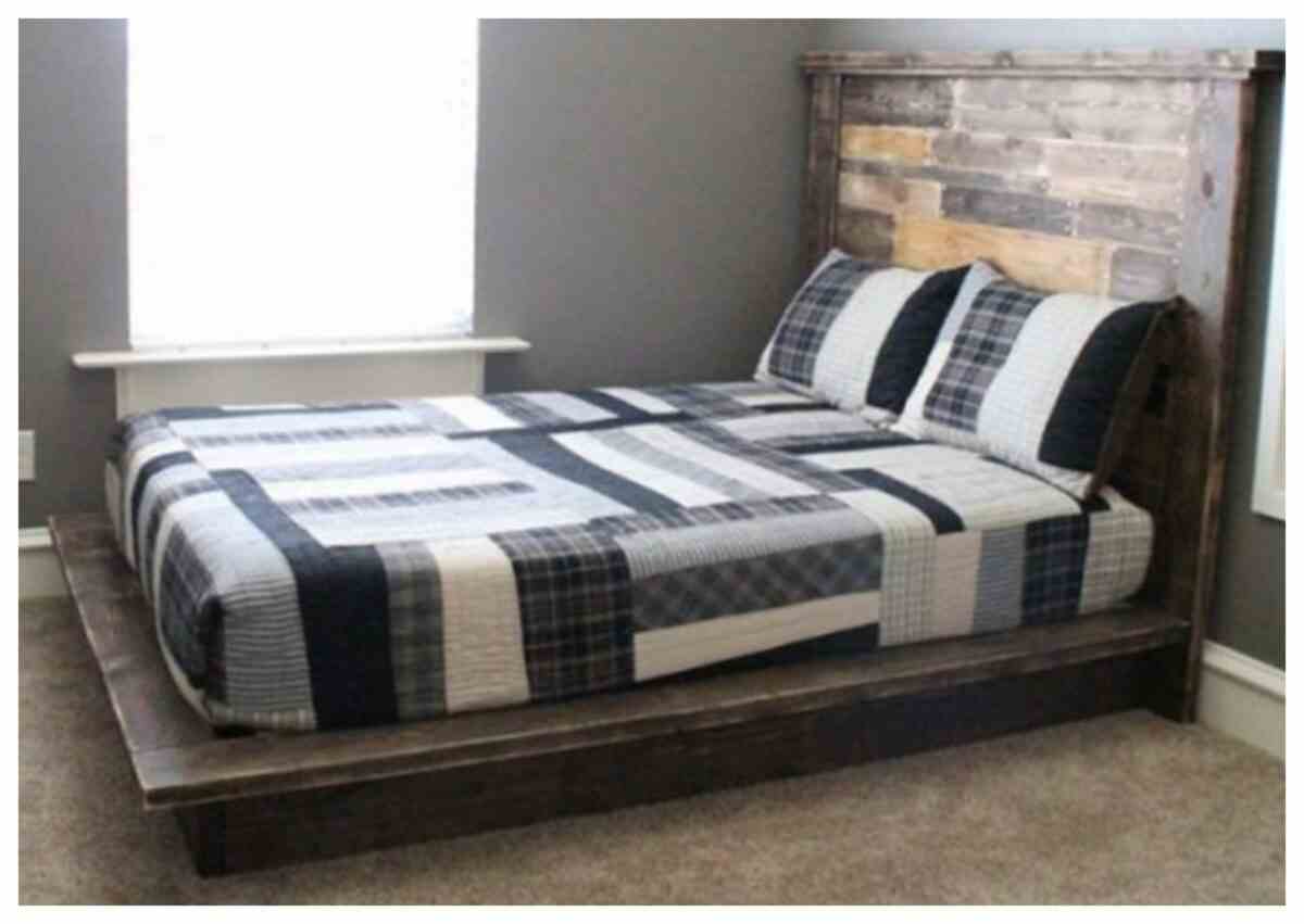 Easy Do-It-Yourself Platform Bed