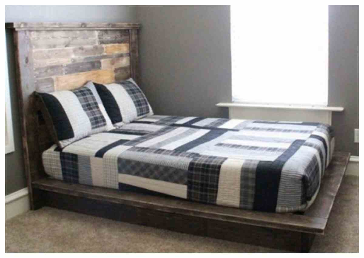 Easy Do-It-Yourself Platform Bed
