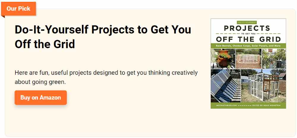 Do it yourself Projects to get you to off the Grid Book