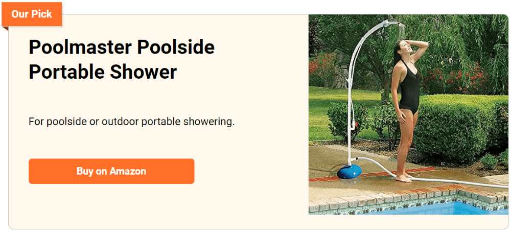 Poolmaster Poolside Portable Shower