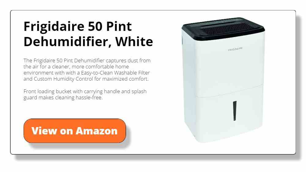 Frigidaire 50 Pint Dehumidifier