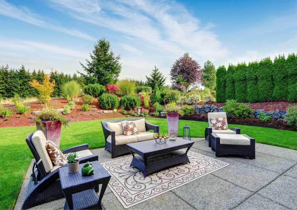 Patios are ground-level paved areas, cost-effective and perfect for seamless integration with outdoor spaces.