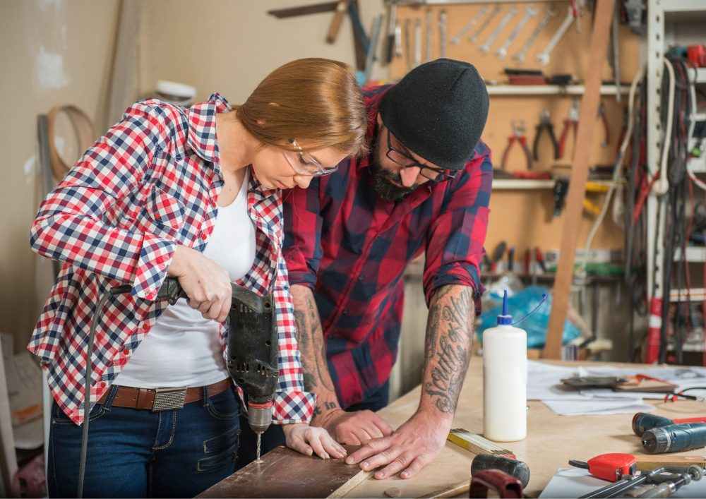 Power tools are designed to perform tasks more quickly and with less effort than manual tools.