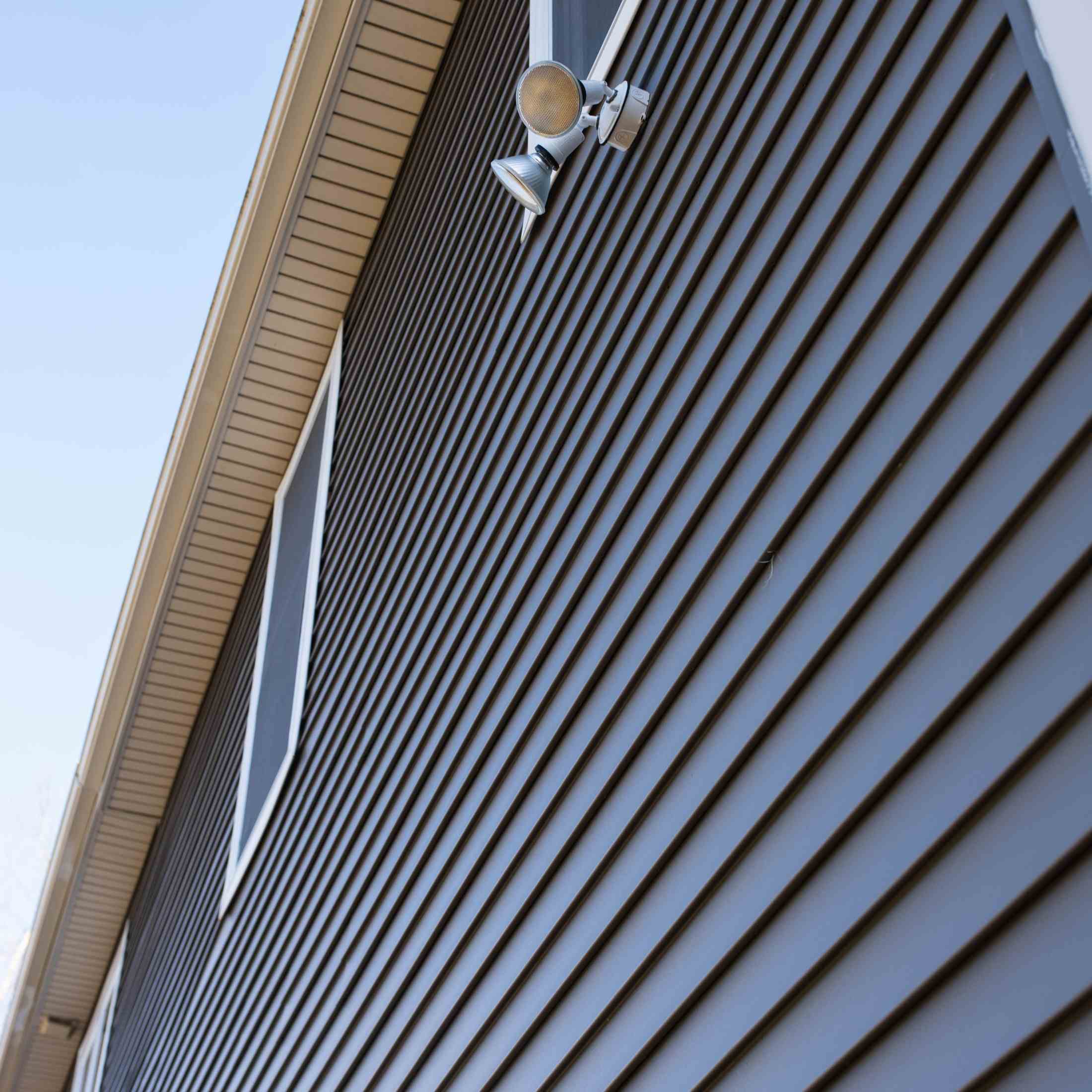 An image of modern vinyl siding.