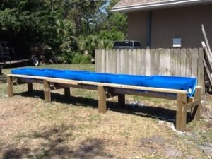 Plastic Barrel Raised Garden Bed