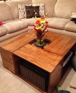 Crate Coffee Table DIY Furniture: DIY Guide
