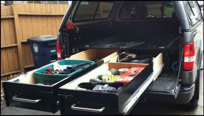 Sliding Truck Bed Drawer System