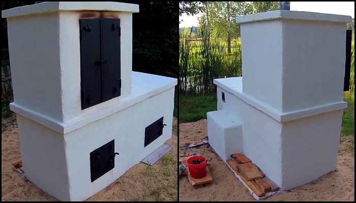 Smokehouse, Pizza Oven, Garden Grill