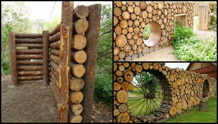 Cordwood Fences