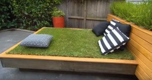Grass day bed