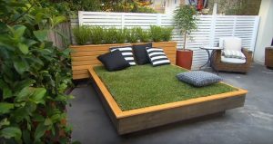 Grass day bed