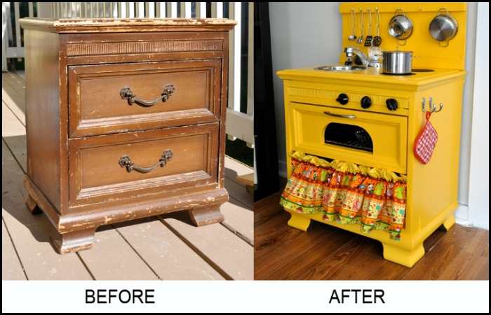 Nightstand Play Kitchen