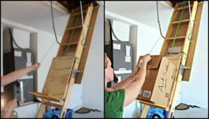 DIY Attic Storage Lift