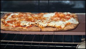 Unglazed tile pizza stone