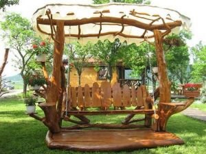 Inexpensive DIY Wooden Swing Chair