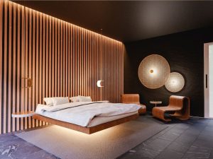 an image of a floating bed.