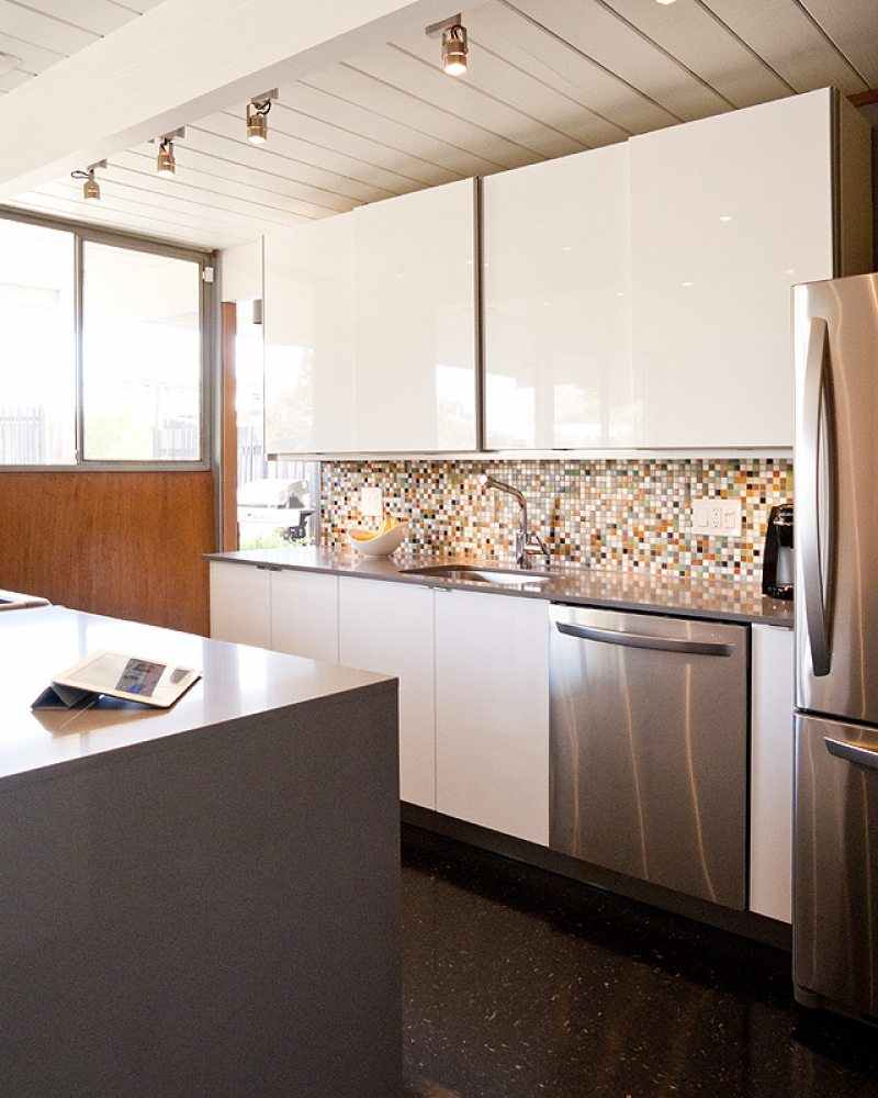 Eichler kitchen refurbished