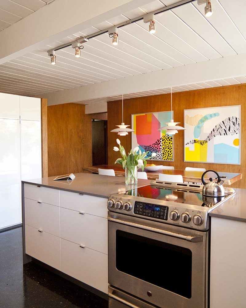 Eichler kitchen refurbished