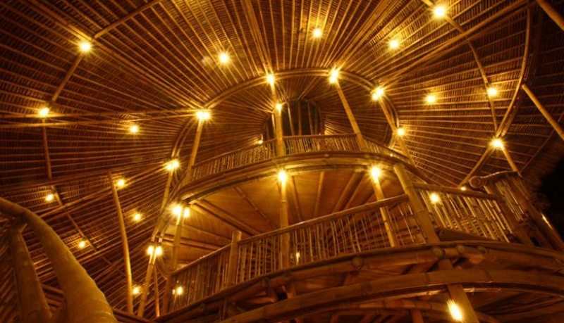 Heart of School at night