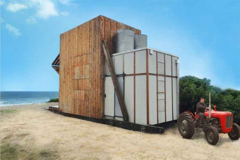 Tiny Beach House on Rails - Coromandel Peninsula, New Zealand