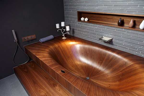 Timber Baths and Basins