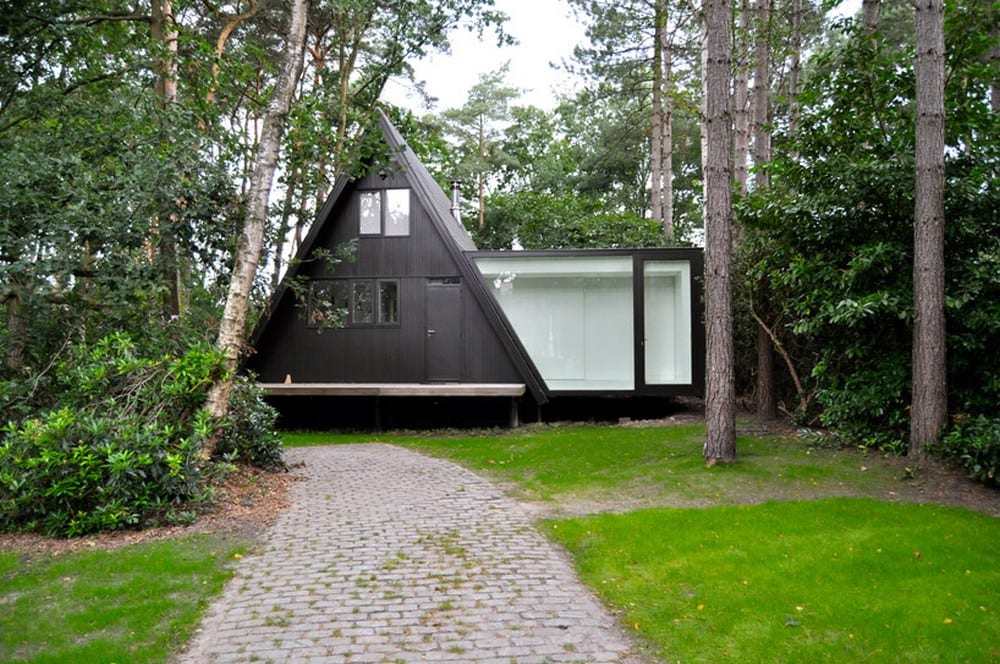 A-Frame - Brecht, Belgium - Partition closed