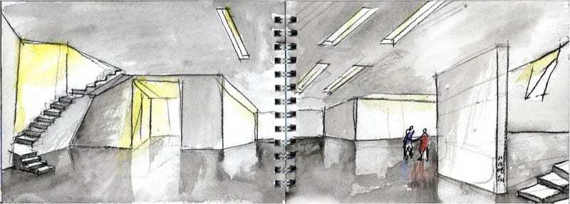 Daeyang Gallery and House - Watercolor 01