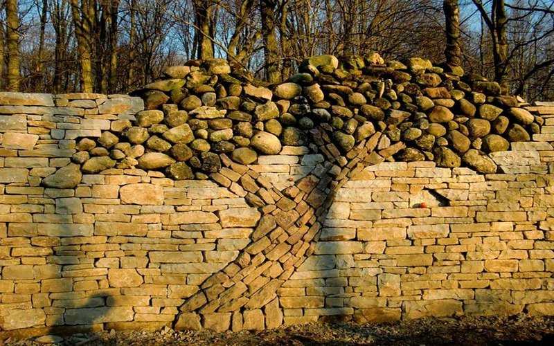 Incredible DIY Stone Wall Art