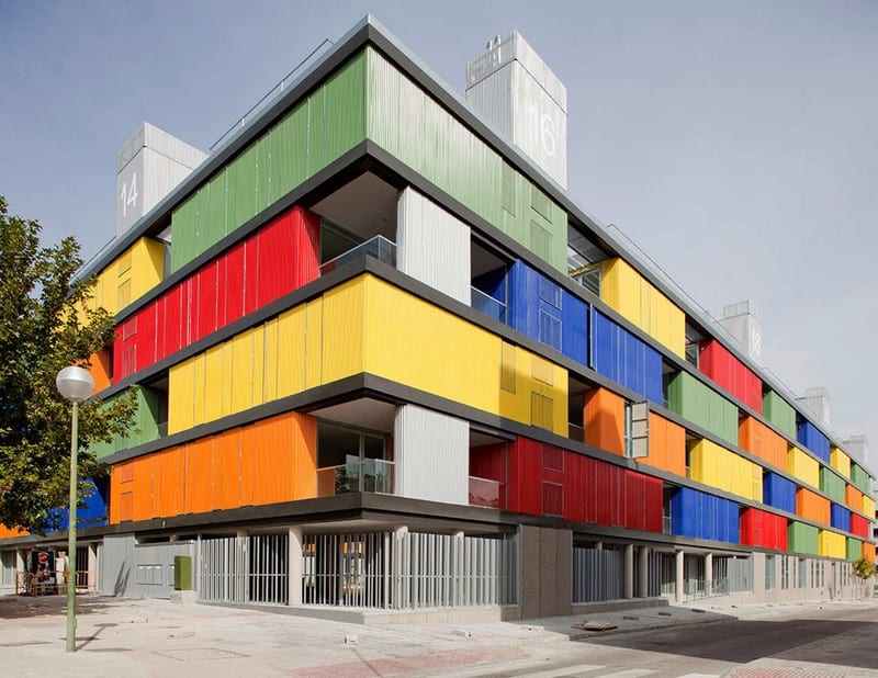 Public housing in Carabanchel - Madrid, Spain