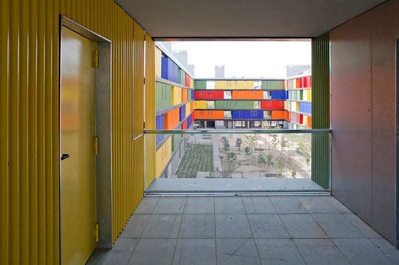 Public housing in Carabanchel - Madrid, Spain