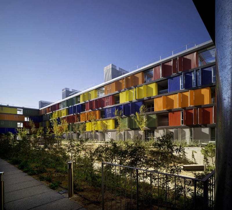 Public housing in Carabanchel - Madrid, Spain