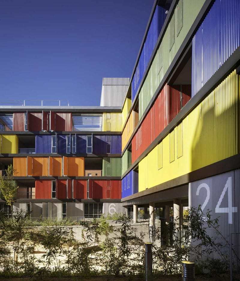 Public housing in Carabanchel - Madrid, Spain