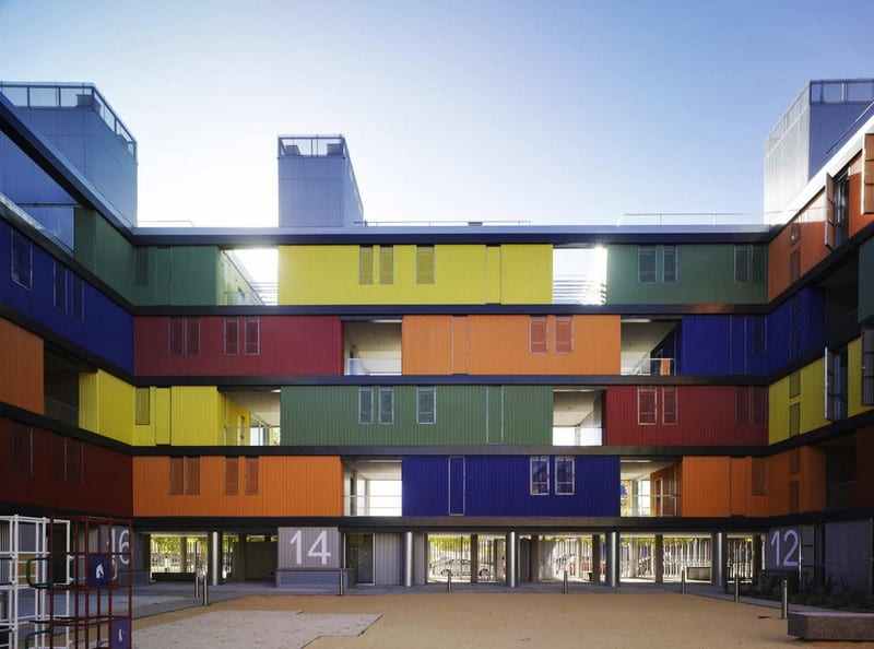 Public housing in Carabanchel - Madrid, Spain