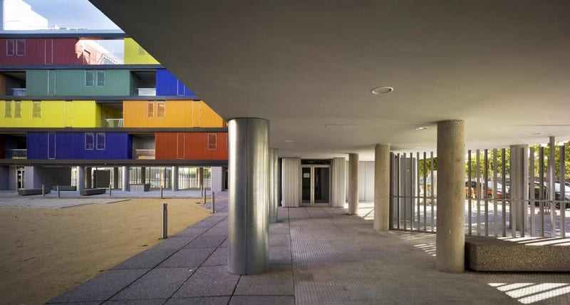 Public housing in Carabanchel - Madrid, Spain