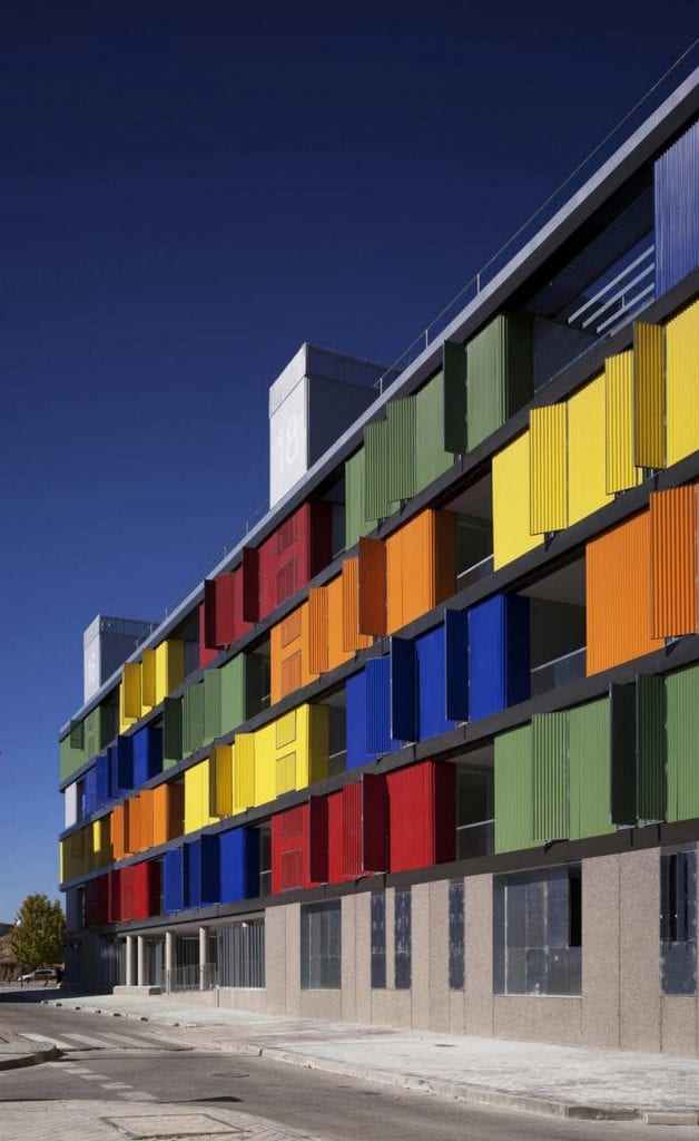 Public housing in Carabanchel - Madrid, Spain