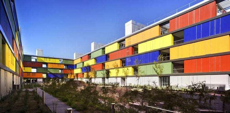 Public housing in Carabanchel - Madrid, Spain