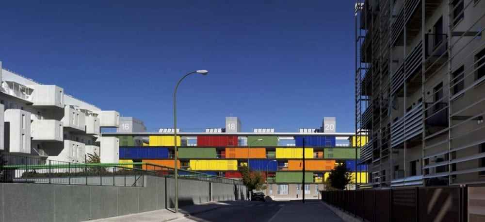 Public housing in Carabanchel - Madrid, Spain