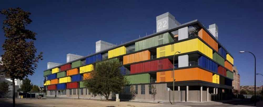 Public housing in Carabanchel - Madrid, Spain