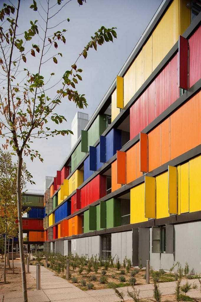 Public housing in Carabanchel - Madrid, Spain