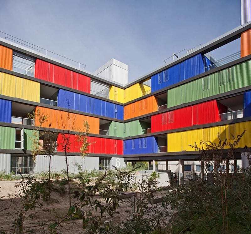 Public housing in Carabanchel - Madrid, Spain