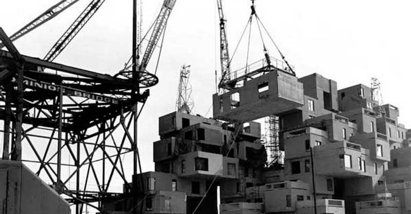Habitat 67 - a design principle decades ahead of the market...