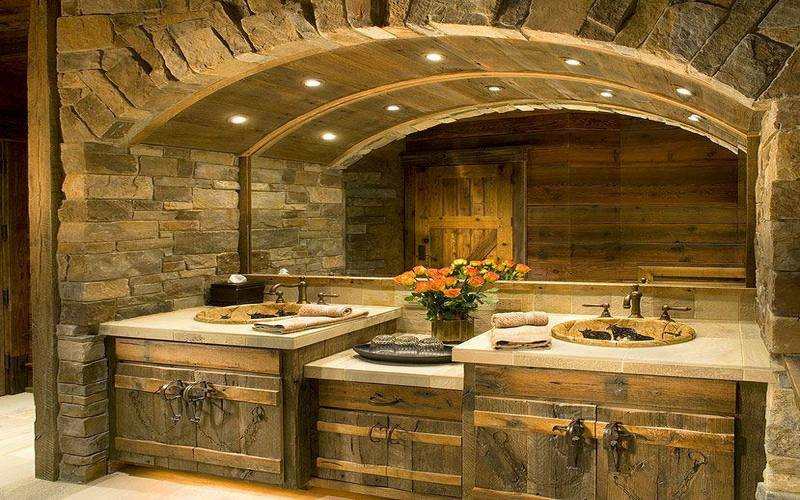 15 Great Rustic Bathroom Designs For Your Home