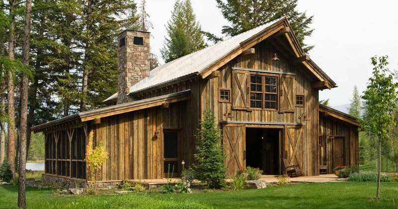Montana Mountain Retreat Barn - Heritage Barns